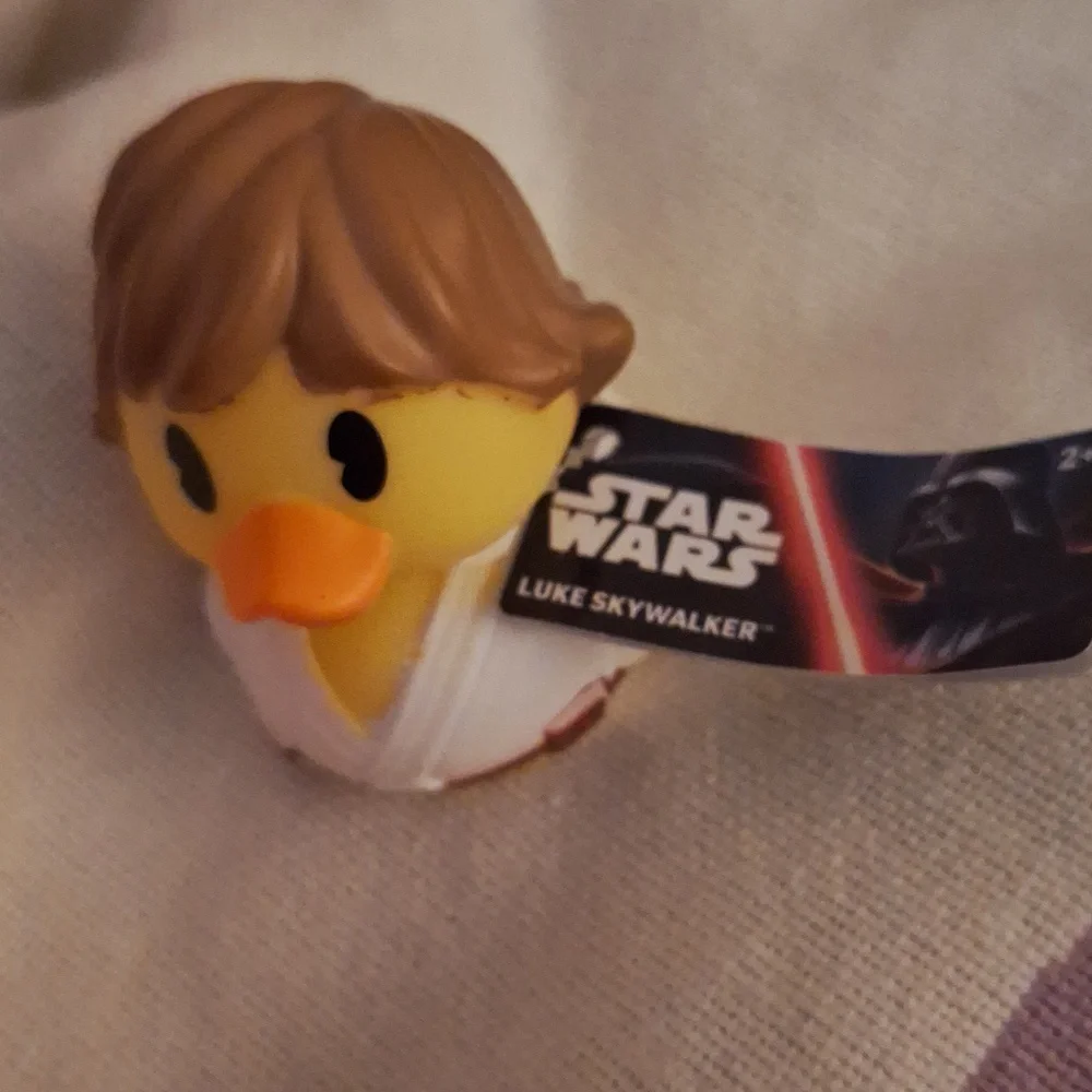Duckalooz Star Wars Darth Vader Luke Skywalker Set of Ducks